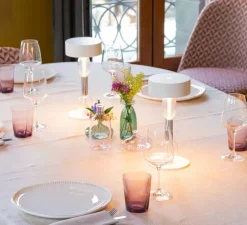 Lampe, Baladeuse, Royal Family Wi-Fi, blanc, IP65, LED, dim, 2200-4000K, 300 - 359 lm, Ø13,2cm, H28cm - Zafferano