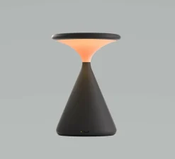Lampe, Baladeuse, Salt, noir, IP21, LED, dim, 2700K, 450 lm, Ø12,8cm, H19cm - GRAU