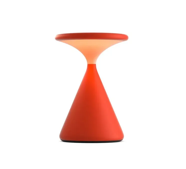 Lampe, Baladeuse, Salt, orange sanguine, IP21, LED, dim, 2700K, 450 lm, Ø12,8cm, H19cm - GRAU