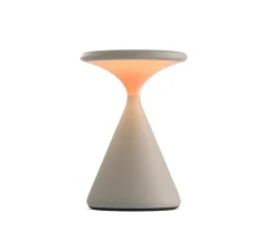 Lampe, Baladeuse, Salt, sable, IP21, LED, dim, 1300K à 2700K, 450 lm, Ø12,8cm, H19cm - GRAU
