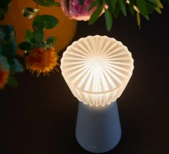 Lampe, Baladeuse, Swiing, gris argile, IP54, LED, dim, 2700K, 35 lm, Ø10cm, H20cm - Fermob