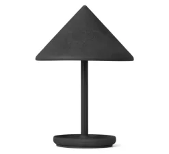 Lampe, Baladeuse, Terra, noir, marc de café recyclé, IP44, LED, dim, 2700K, 230 lm, Ø17,5cm, H25cm - Mater