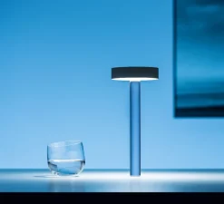 Lampe, Baladeuse, TeTaTeT Flûte, transparent, blanc, LED, 2700K, 180lm, Ø11cm, H25cm - Davide Groppi