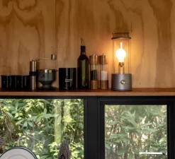 Lampe, Baladeuse, The Rugged Muse, argent, IP65, 2800K, 400lm, Ø12,5cm, H33,8cm - Tala