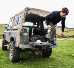 Lampe, Baladeuse, The Rugged Muse, argent, IP65, 2800K, 400lm, Ø12,5cm, H33,8cm - Tala