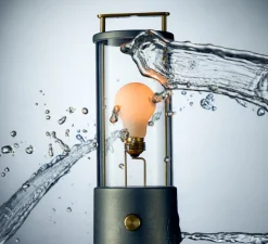 Lampe, Baladeuse, The Rugged Muse, argent, IP65, 2800K, 400lm, Ø12,5cm, H33,8cm - Tala