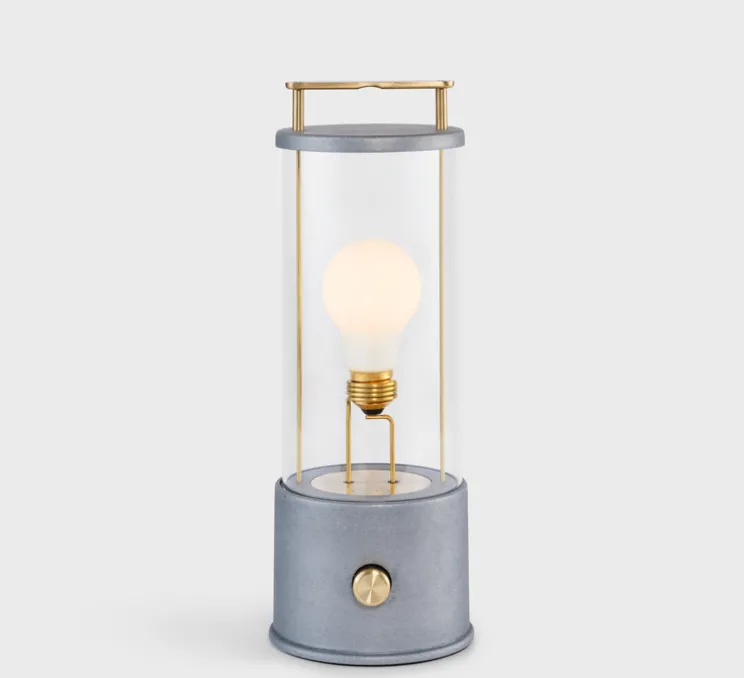 Lampe, Baladeuse, The Rugged Muse, argent, IP65, 2800K, 400lm, Ø12,5cm, H33,8cm - Tala