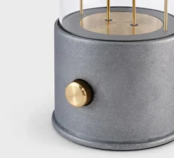 Lampe, Baladeuse, The Rugged Muse, argent, IP65, 2800K, 400lm, Ø12,5cm, H33,8cm - Tala