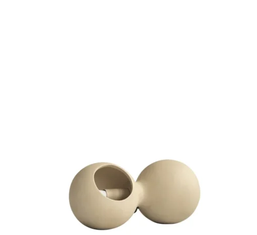 Lampe, céramique, Le deux, sable, L32cm, H14,5cm - 101 Copenhagen