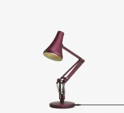 Lampe de bureau, 90 mini mini, rouge berry, LED, 3000K, 470lm, L38cm, H32cm - Anglepoise