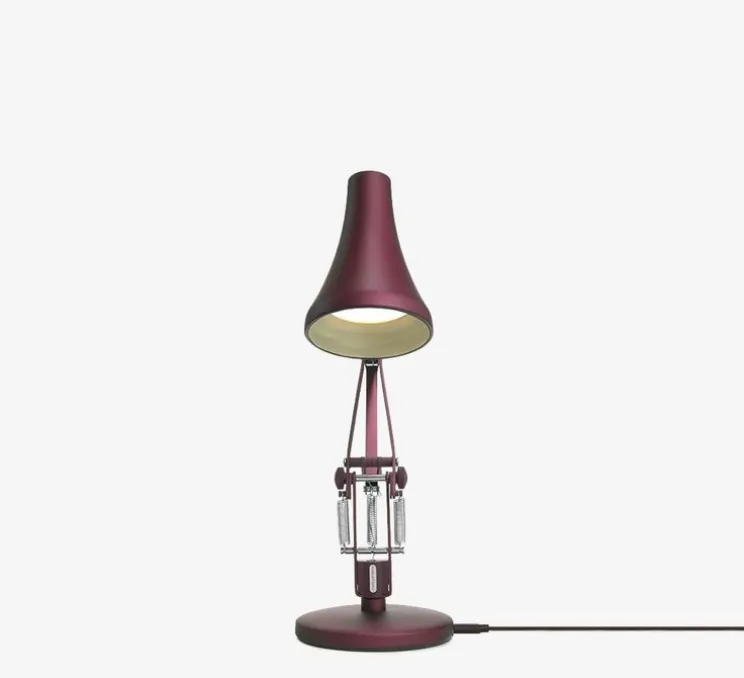 Lampe de bureau, 90 mini mini, rouge berry, LED, 3000K, 470lm, L38cm, H32cm - Anglepoise