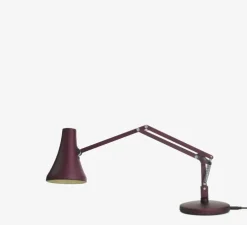 Lampe de bureau, 90 mini mini, rouge berry, LED, 3000K, 470lm, L38cm, H32cm - Anglepoise