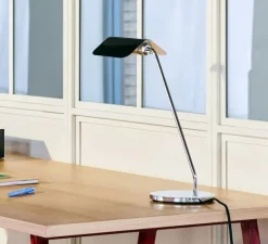 Lampe de bureau, Apex, noir, L16cm, H38cm - HAY