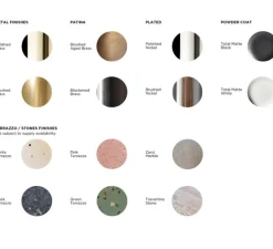 Lampe de bureau, Cone, laiton brossé, terrazo blanc, câble doré, L20cm, H44cm - Contain