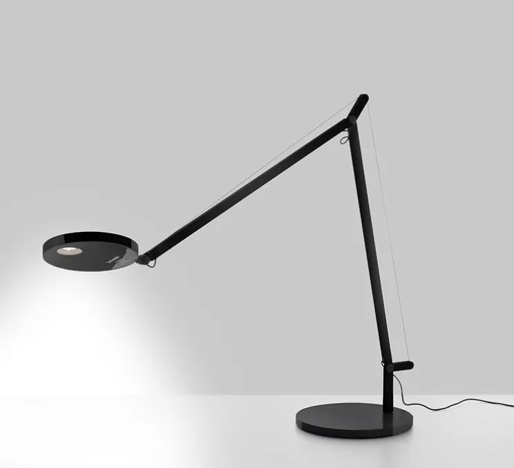 Lampe de bureau, Demetra Table - Body Lamp, noir, LED, 3000K, 726lm, L31cm, H35cm - Artemide