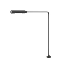Lampe de bureau, Flo Grommet F20, Black Soft Touch, LED, dim, 2700K, 302 lm, L39cm, H43cm - Lumina