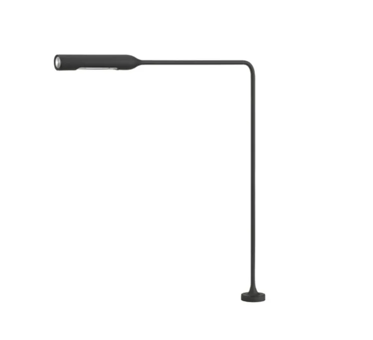 Lampe de bureau, Flo Grommet F20, Black Soft Touch, LED, dim, 2700K, 302 lm, L39cm, H43cm - Lumina