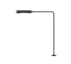 Lampe de bureau, Flo Grommet F46, Black Soft Touch, LED, dim, 2700K, 302 lm, L39cm, H43cm - Lumina