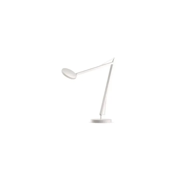 Lampe de bureau, John, blanc, LED, dim, 3500K, 1000 lm, L16cm, H55cm - GRAU