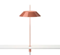 Lampe de bureau, Mayfair Mini, boulonné sans socle, terracotta, LED, 2700K, 223 lm, Ø20cm, H38cm - Vibia