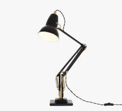 Lampe de bureau, Original 1227 Brass, noir, Ø14cm H49cm- Anglepoise