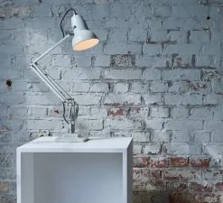Lampe de bureau, Original 1227, blanc lin, Ø14cm H49cm - ANGLEPOISE