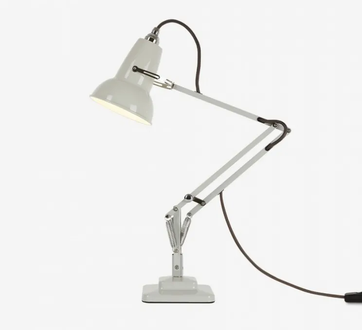 Lampe de bureau, Original 1227, blanc lin, Ø14cm H49cm - ANGLEPOISE