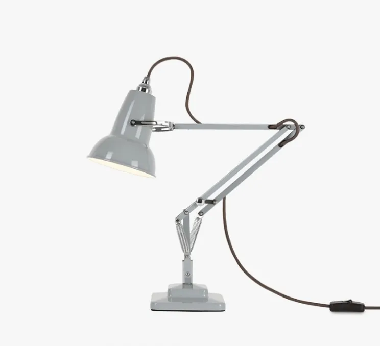 Lampe de bureau, Original 1227 Mini, gris clair, L36cm, H48cm - ANGLEPOISE