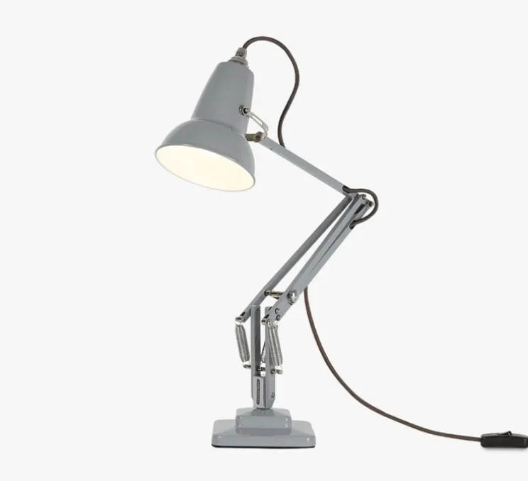 Lampe de bureau, Original 1227 Mini, gris clair, L36cm, H48cm - ANGLEPOISE