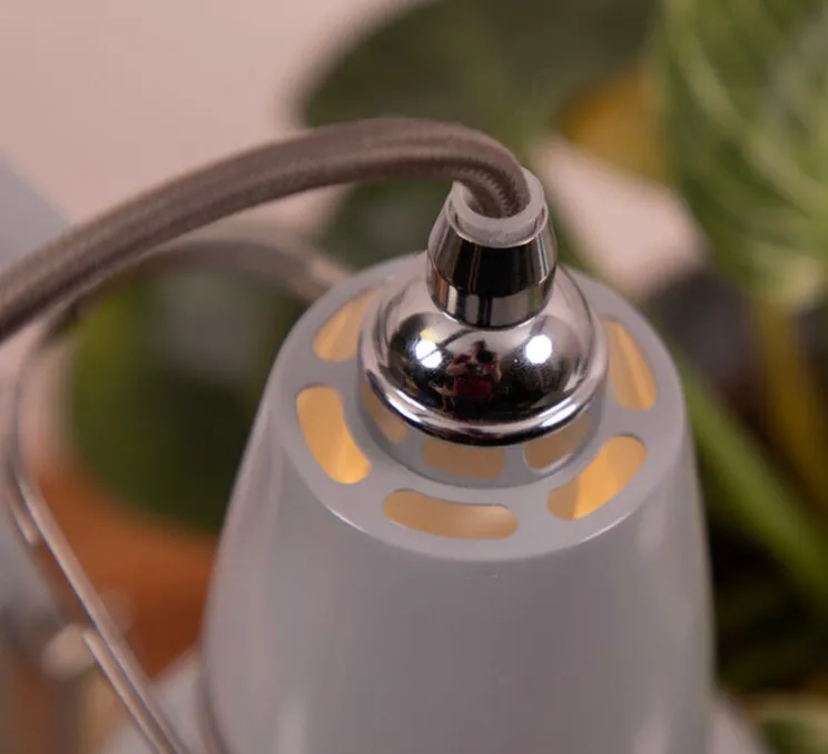 Lampe de bureau, Original 1227 Mini, gris clair, L36cm, H48cm - ANGLEPOISE