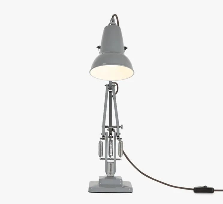 Lampe de bureau, Original 1227 Mini, gris clair, L36cm, H48cm - ANGLEPOISE