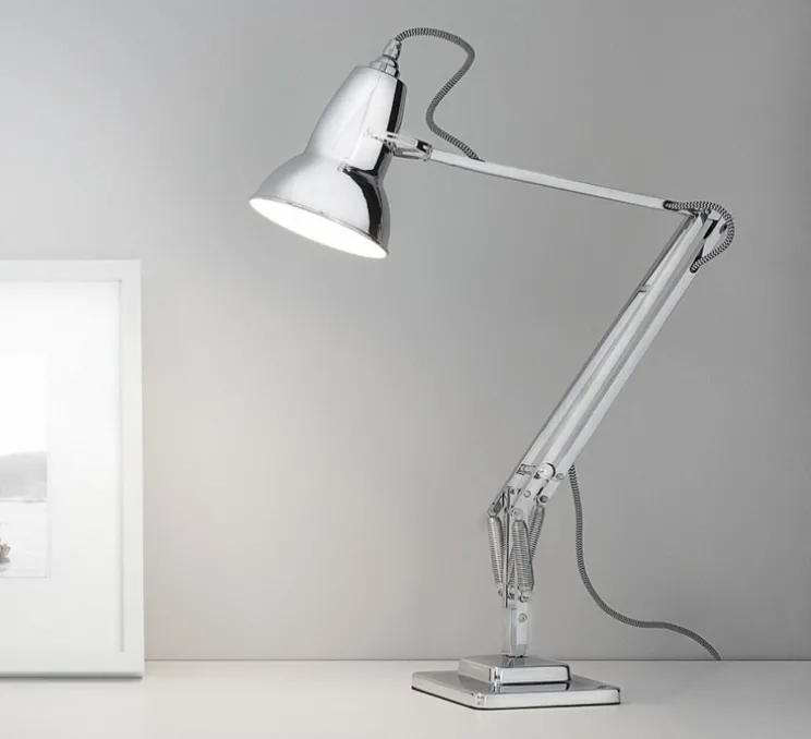 Lampe de bureau, Original 1227, chrome, Ø14cm H49cm - ANGLEPOISE