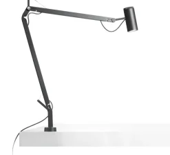 Lampe de bureau, Polo, noir, LED, 3000K, 520lm, H44cm - Marset
