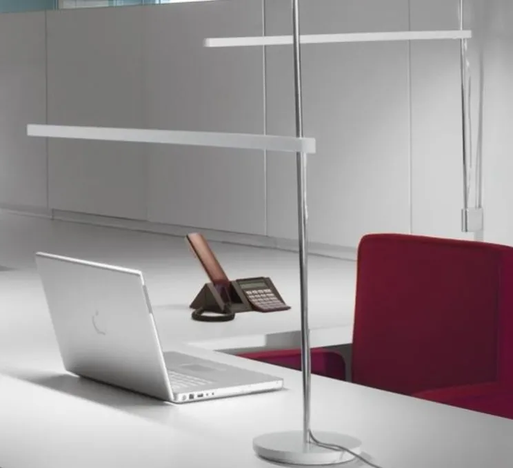 Lampe de bureau, Talak, blanc, IP20, 3000K, 1106lm, L70, H71cm - Artemide