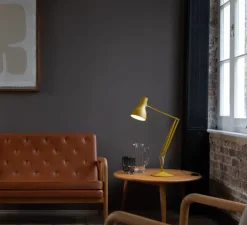 Lampe de bureau, Type 75, jaune, moutarde, Margaret Howell, Ø14cm, H57cm - Anglepoise