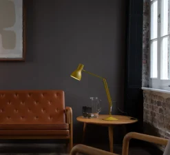 Lampe de bureau, Type 75, jaune, moutarde, Margaret Howell, Ø14cm, H57cm - Anglepoise