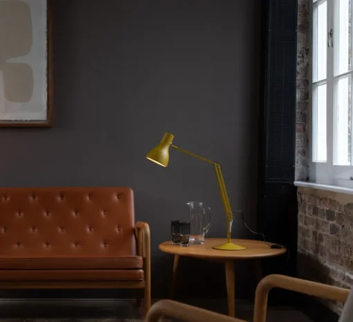 Lampe de bureau, Type 75, jaune, moutarde, Margaret Howell, Ø14cm, H57cm - Anglepoise