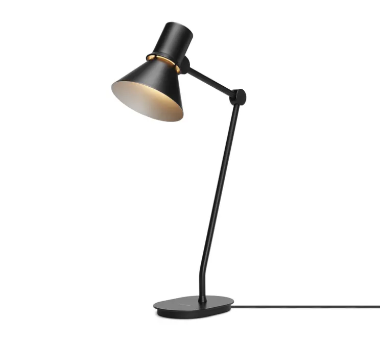Lampe de bureau, TYPE 80, noir mat, L32cm, H48cm - Anglepoise