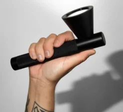 Lampe de poche, Trace, noir, LED, 4400k, 100/240/360lm, Ø6,5cm, L20cm - Northern