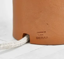 Lampe de sol, Terra Light M, terracotta, Ø16,5cm, H39cm - Serax