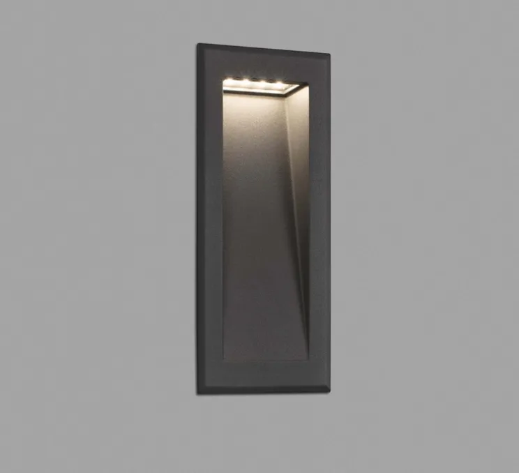 Lampe encastrable, SOUN-2, gris, IP65, LED, 3000K, 290 lmL23,9cm, H7,3cm - Faro