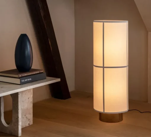 Lampe, Lampadaire, Hashira, beige, Ø30cm, H83cm - Audo Copenhagen
