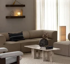 Lampe, Lampadaire, Hashira, beige, Ø30cm, H83cm - Audo Copenhagen