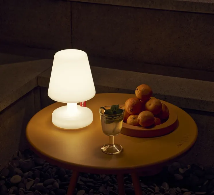 Lampe nomade, Edison the Petit, blanc, LED, IP21, Ø16cm, H25cm - Fatboy