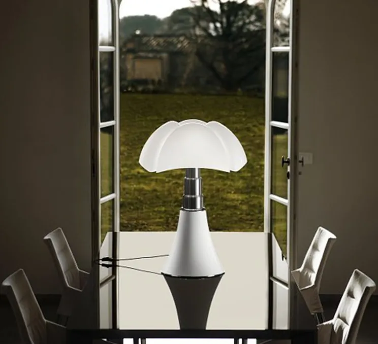 Lampe, PIPISTRELLO, medium, LED, 2700K, 900lm, variation, blanc, H62cm, Ø40cm - Martinelli Luce