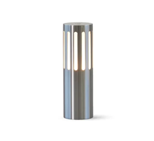 Lampe Portable, Bloomsbury, acier inoxydable, LED, dim, 3000K, lm, Ø5,4cm, H16cm - Rubn