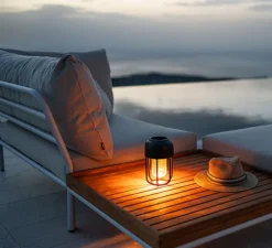 Lampe Solaire, Baladeuse, LIGHT No.1, Noir, IP65, LED, dim, 2500K, 95 lm, Ø13cm, H21cm - HOUE