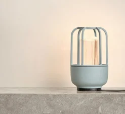 Lampe Solaire, Baladeuse, LIGHT No.1, Bleu glacé, IP65, LED, dim, 2500K, 95 lm, Ø13cm, H21cm - HOUE