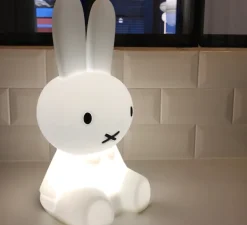 Lampe, veilleuse, lapin, First Light - Miffy, blanc, LED, 2700K, 100LM, Ø15cm, H30cm - Mr Maria