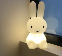 Lampe, veilleuse, lapin, First Light - Miffy, blanc, LED, 2700K, 100LM, Ø15cm, H30cm - Mr Maria